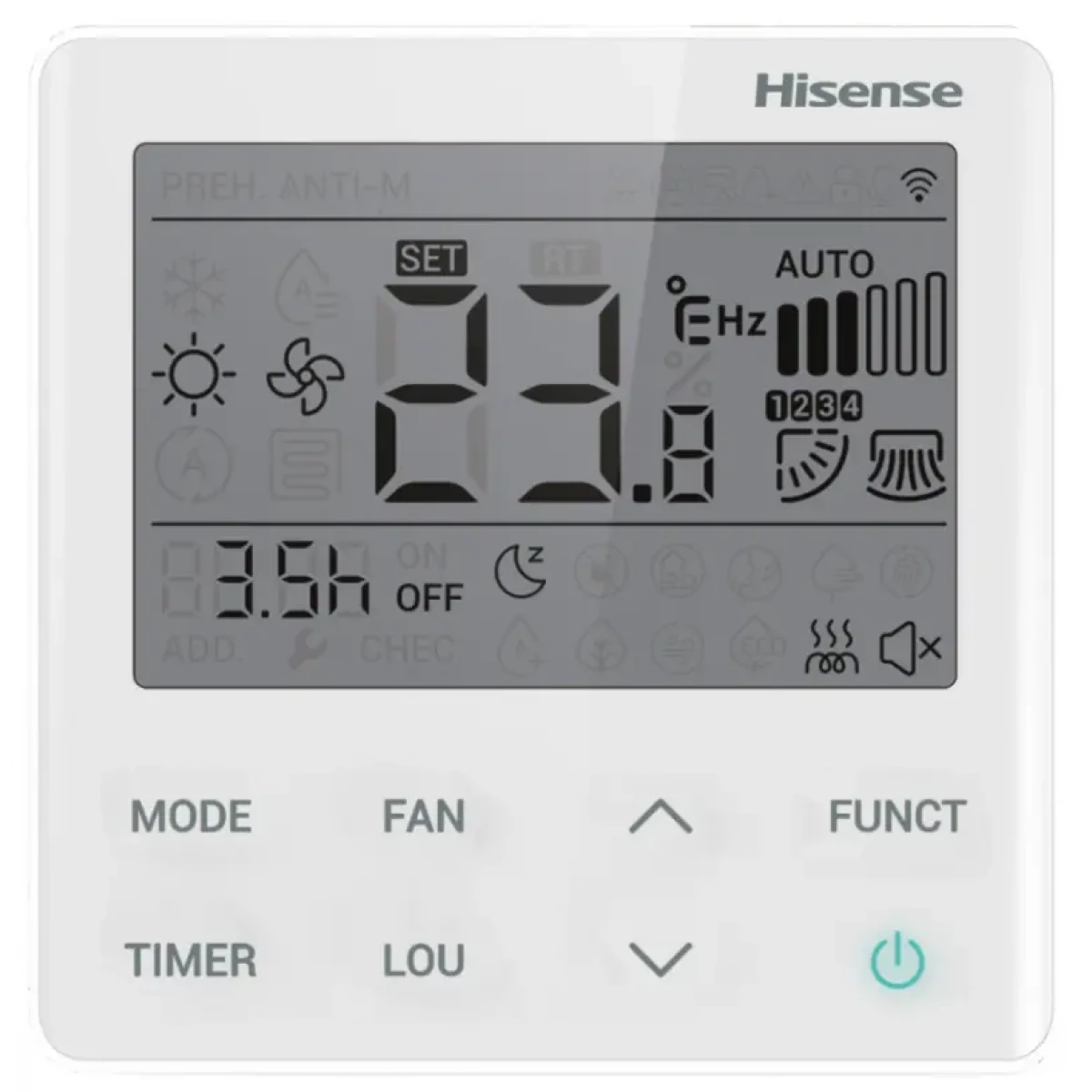 Hisense HEAVY EU DC Inverter R32 AUD-24UX4RFM8/AUW-24U4RJ7 WI-FI Фото №5