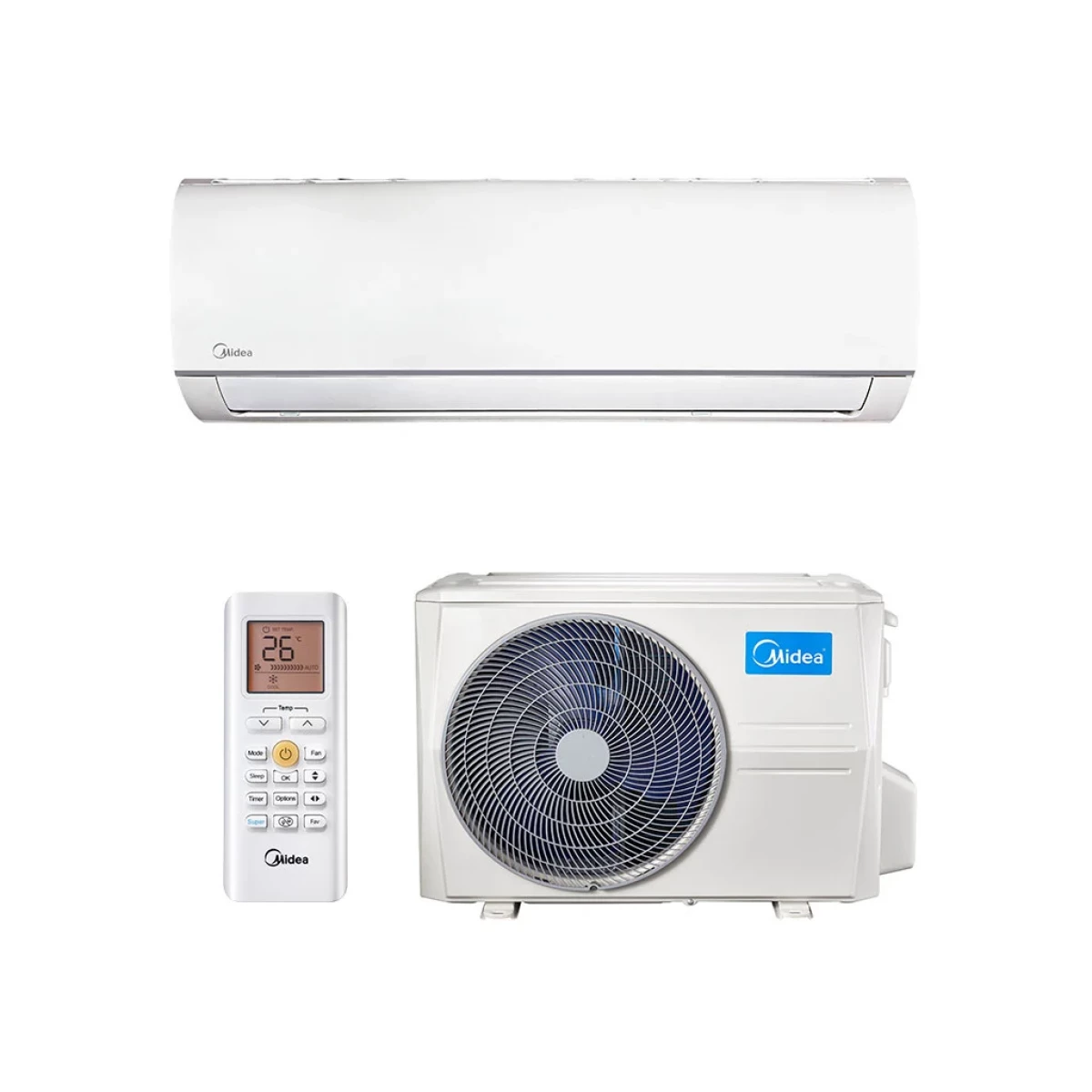 Midea Бланк (Blanc) MSMA1A-07HRN1/MOAB02-07HN1 Фото №0