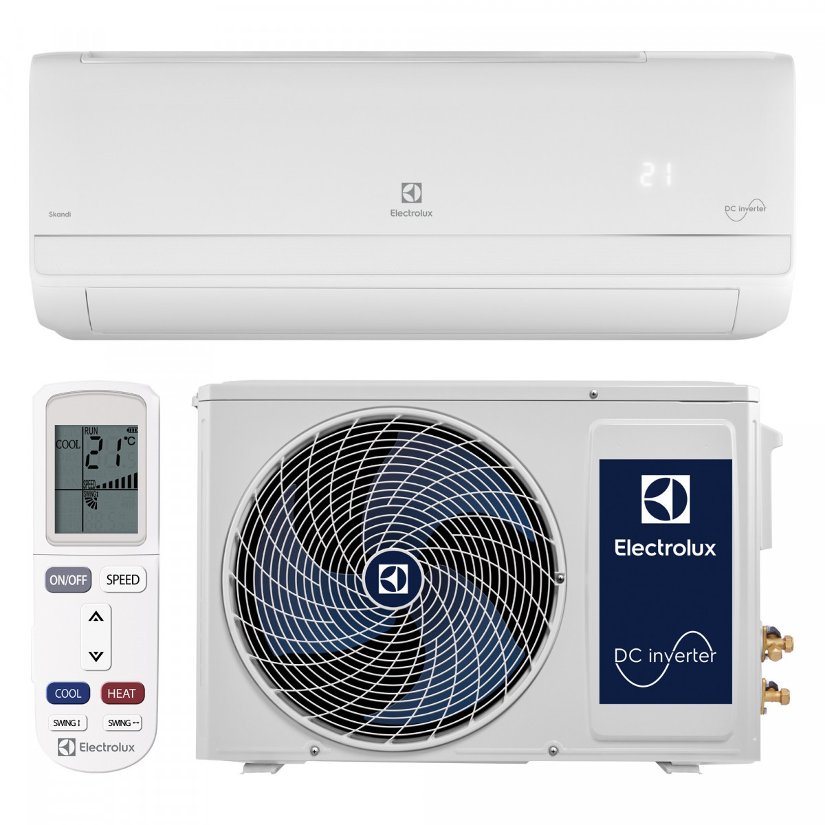 Сплит-система инверторного типа Electrolux Skandi DC EACS/I-12HSK/N3_24Y комплект Фото №2
