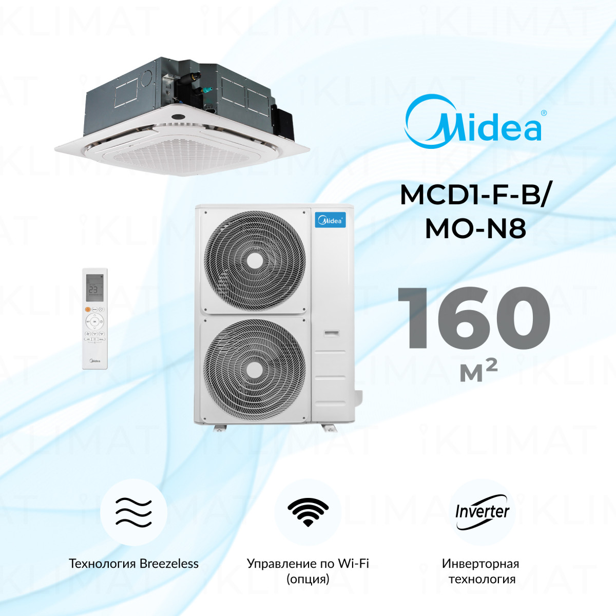 Midea MCD1-F-B/MO-N8 MCD1-55HRFNX(GA)-B/MOE30U-55HFN8-R(GA)/T-MBQ4-04AWD Фото №0