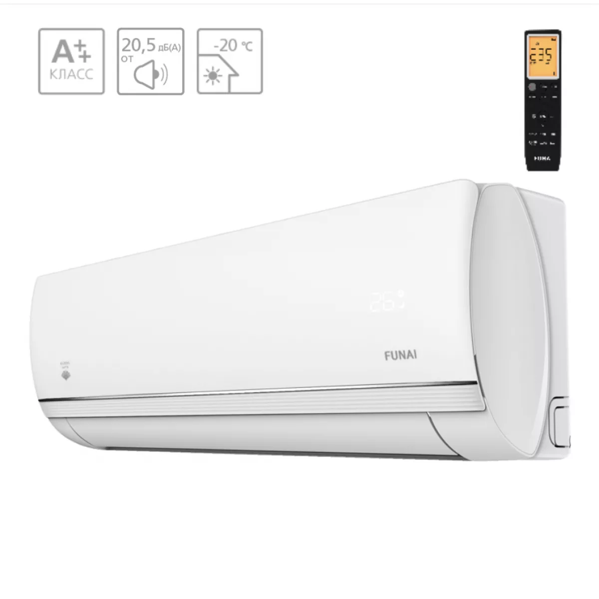 FUNAI KADZOKU Inverter RAC-I-KD70HP.D01 Фото №3