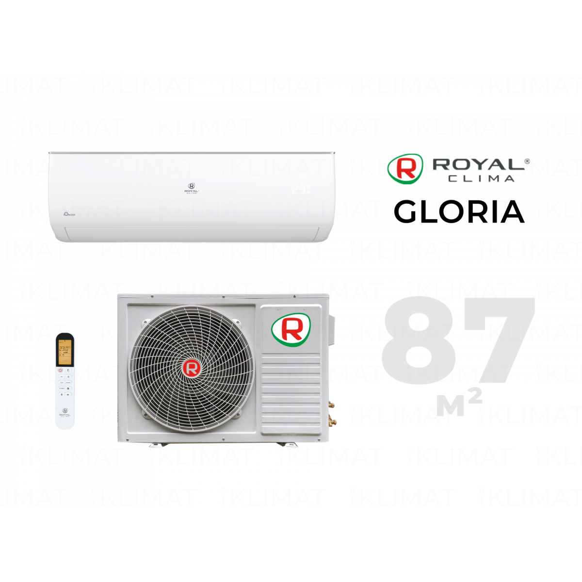 Royal Clima GLORIA 2022 RC-G87HN/IN/RC-G87HN/OUT Фото №0