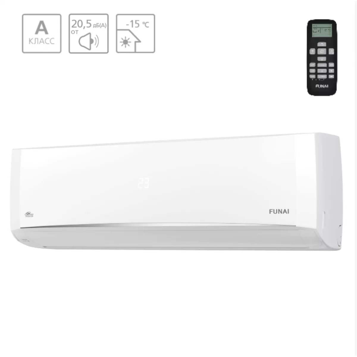 FUNAI SENSEI Inverter RAC-I-SN55HP.D04 Фото №3