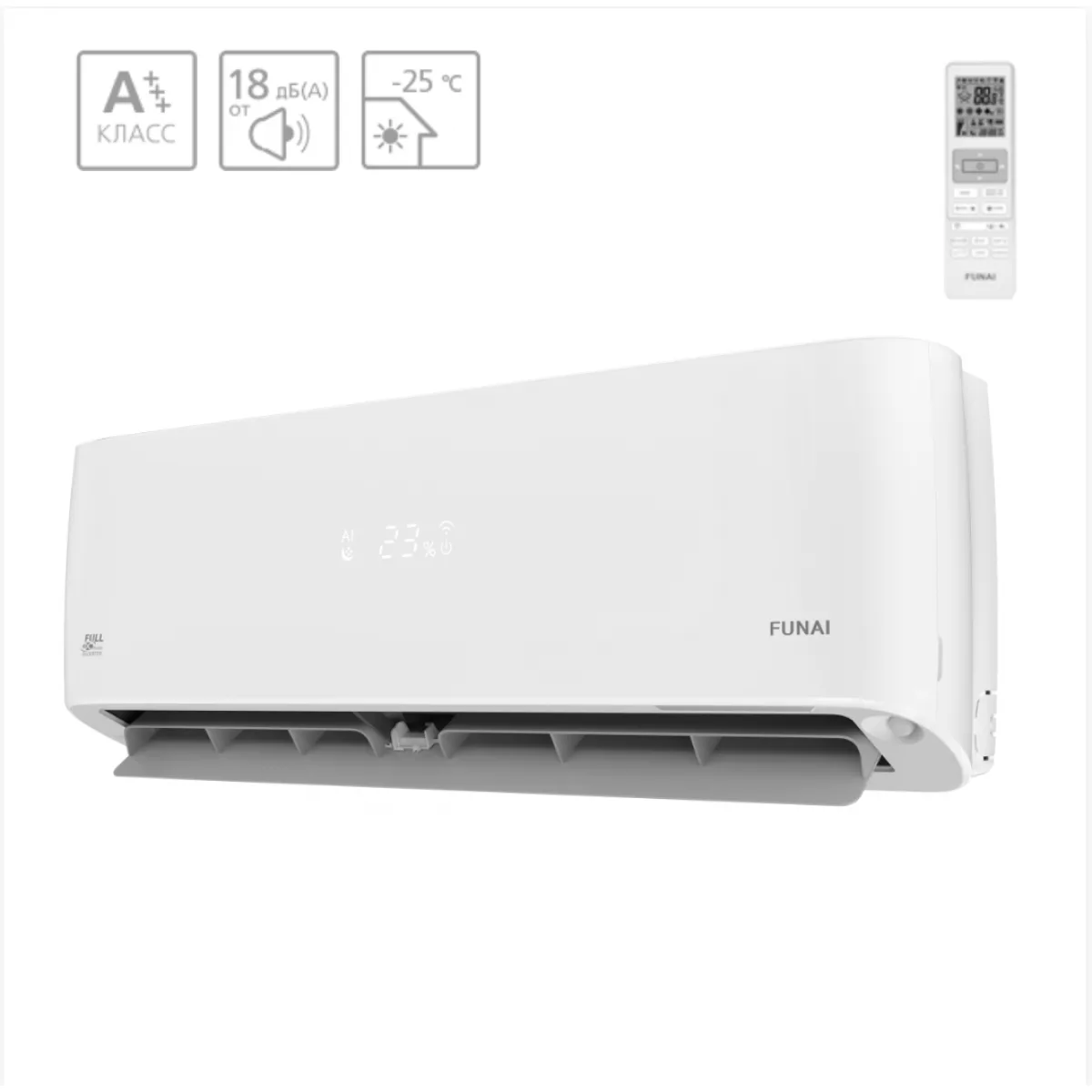 FUNAI EMPEROR SMART EYE FULL DC Inverter RACI-EM25HP.D04 Фото №2
