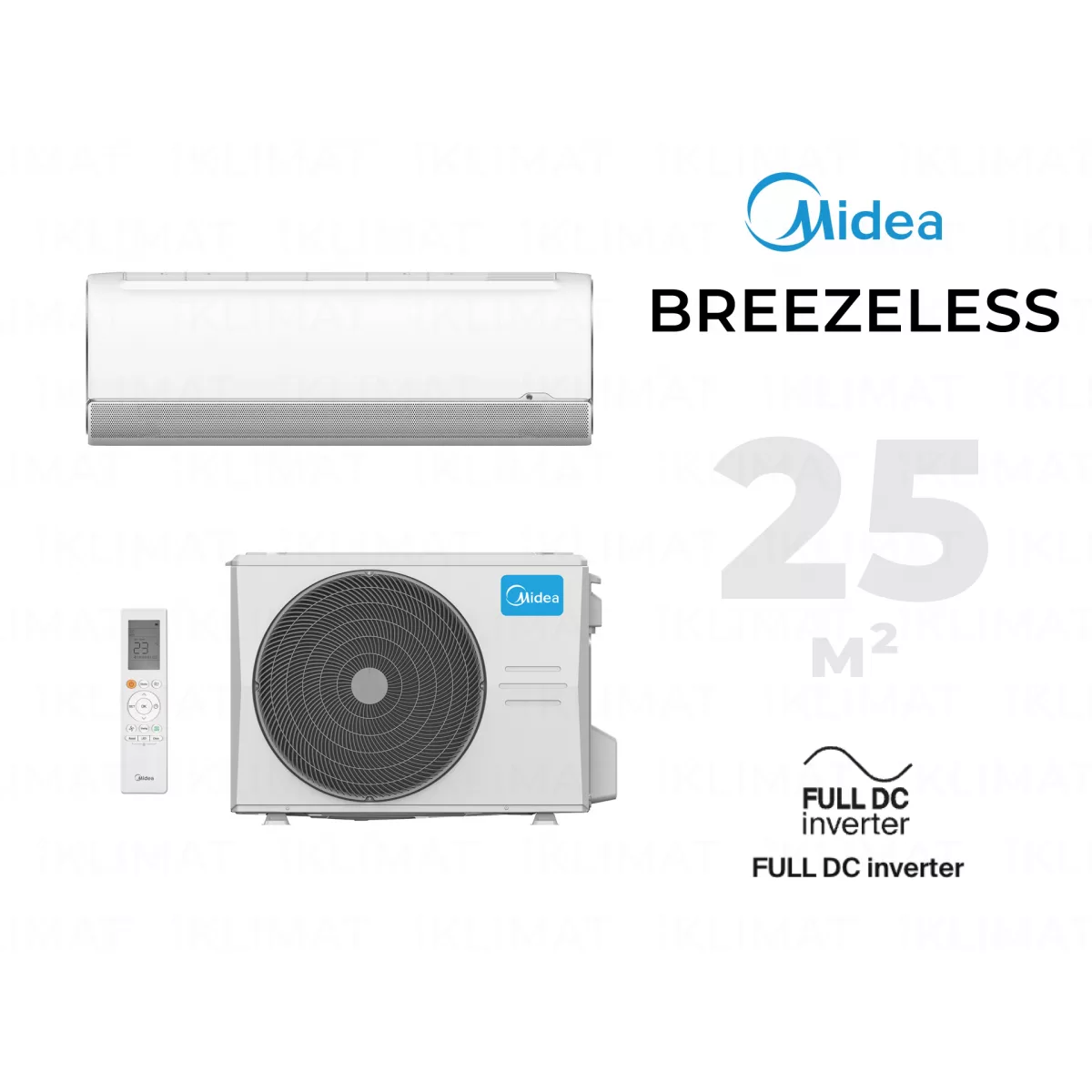 Midea Breezeless MSFA1-09N8D6-I/MSFA1-09N8D6-O Фото №0