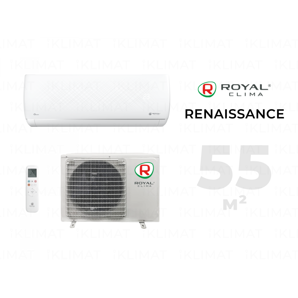 Royal Clima RENAISSANCE 2022 RC-RNX55HN/IN/RC-RNX55HN/OUT Фото №0
