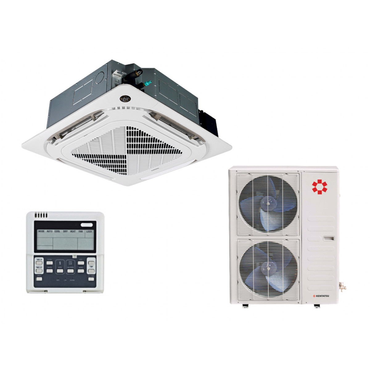 Комплект Kentatsu KSVT/KSUT KSVT140HFAN3/KSUT140HFAN3/KPU95-DR Фото №2