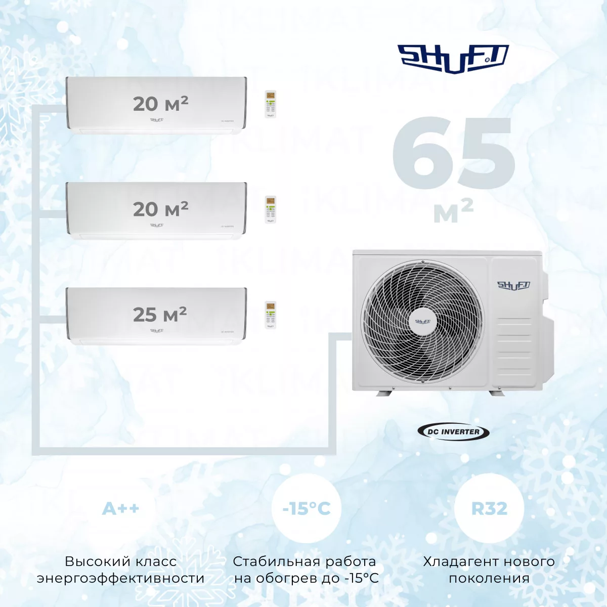Shuft SFMO/I-27 FMI-3/N8 + 2*SFMS/I-07 HB FMI/N8 + SFMS/I-09 HB FMI/N8 Фото №0