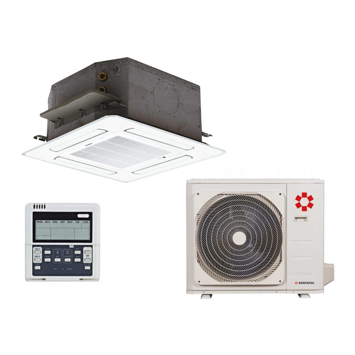 Комплект Kentatsu KSZTA/KSUT KSZTA35HFAN1/KSUTA35HFAN1/-40/KPU65-D Фото №2