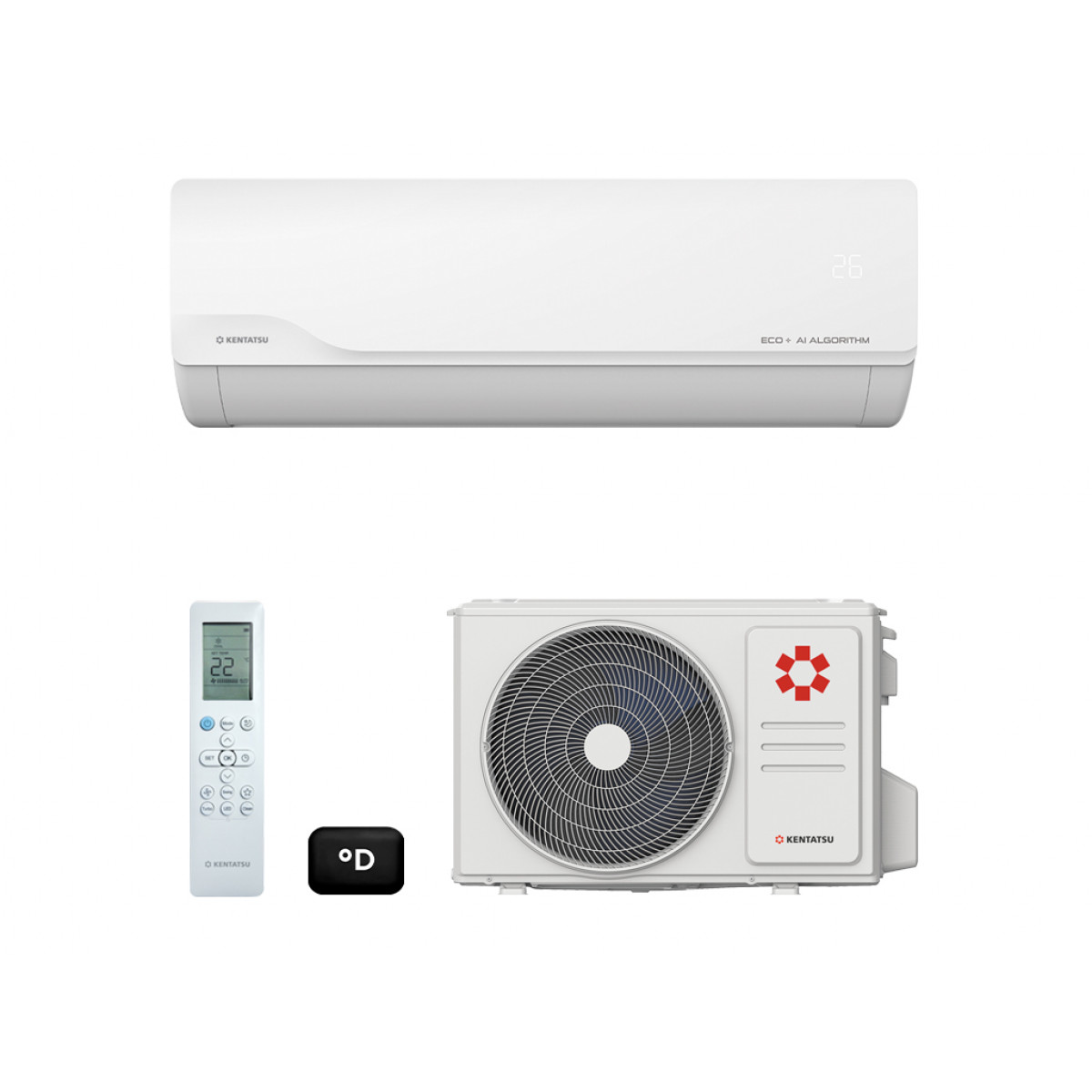 Kentatsu KUMO Inverter KSGKU50HZRN1W/KSRKU50HZRN1 Фото №2