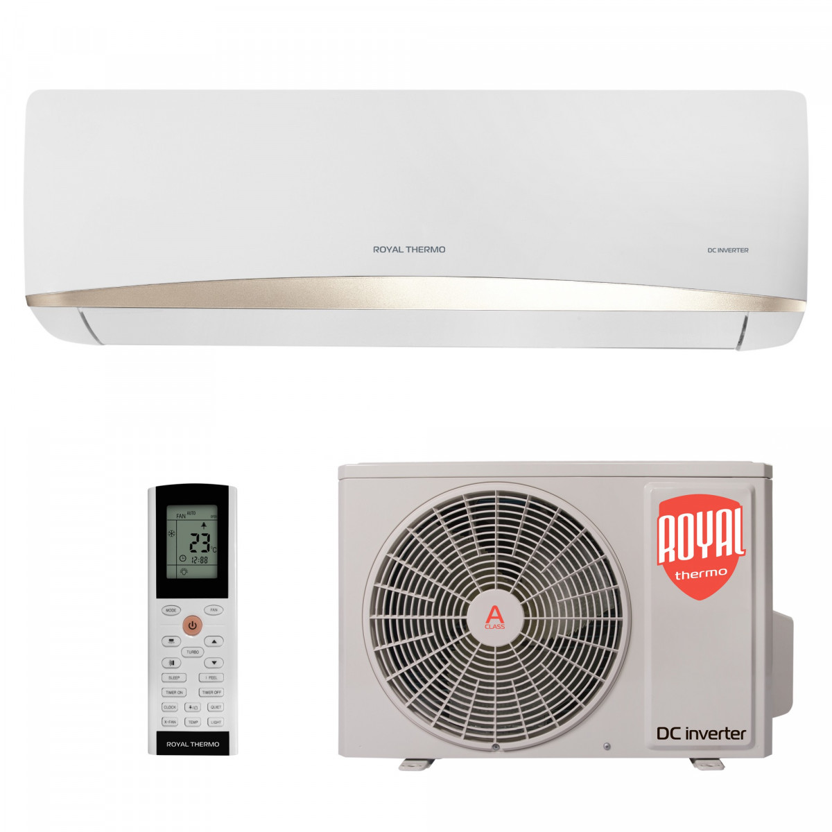 Сплит-система инверторного типа Royal Thermo Perfecto DC RTPI-24HN8 комплект Фото №6