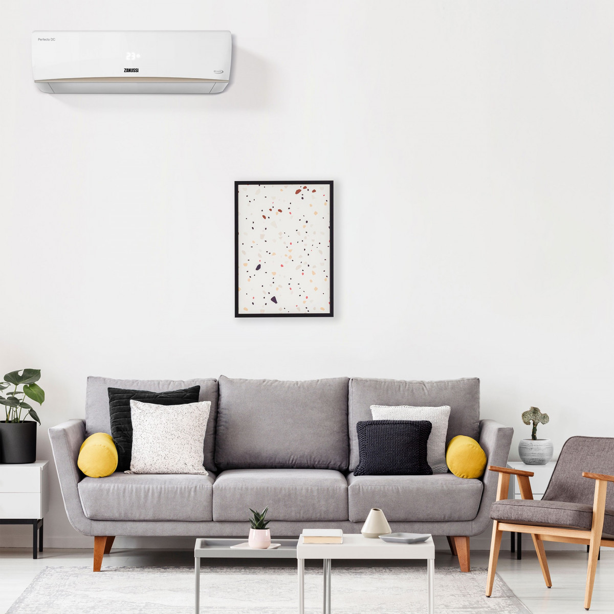 Сплит-система инверторного типа Zanussi ZACS/I-12 HPF/A22/N8 комплект Фото №10