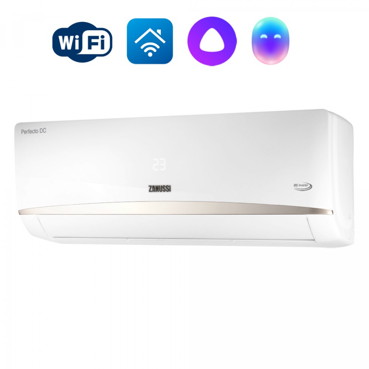 Сплит-система инверторного типа Zanussi ZACS/I-12 HPF/A22/N8 комплект Фото №0