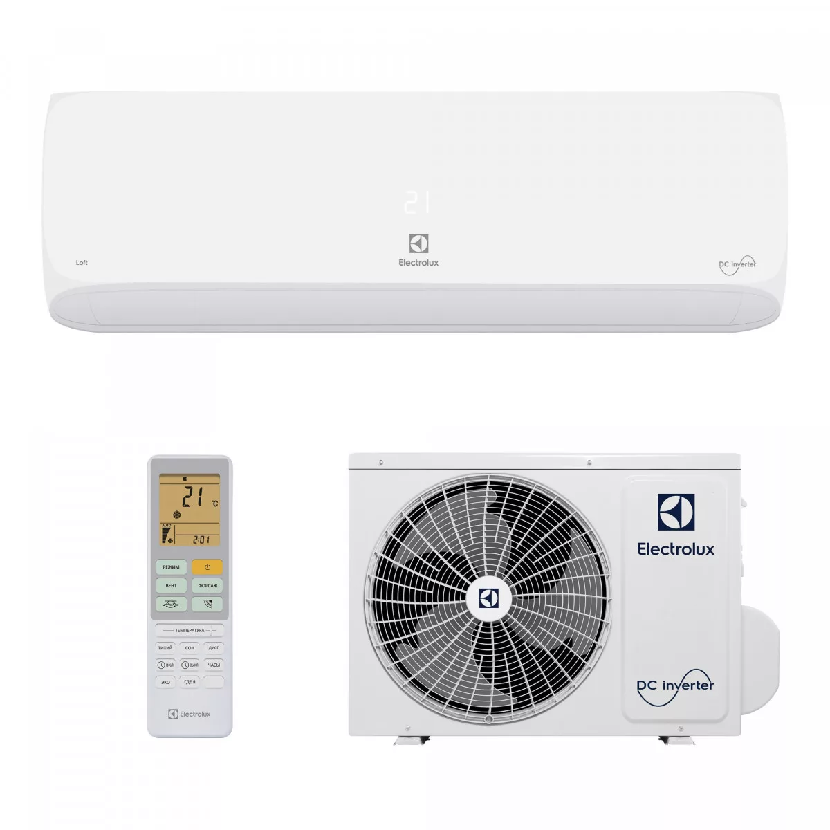 Electrolux Loft inverter EACS/I-07HAL/N8 Фото №2