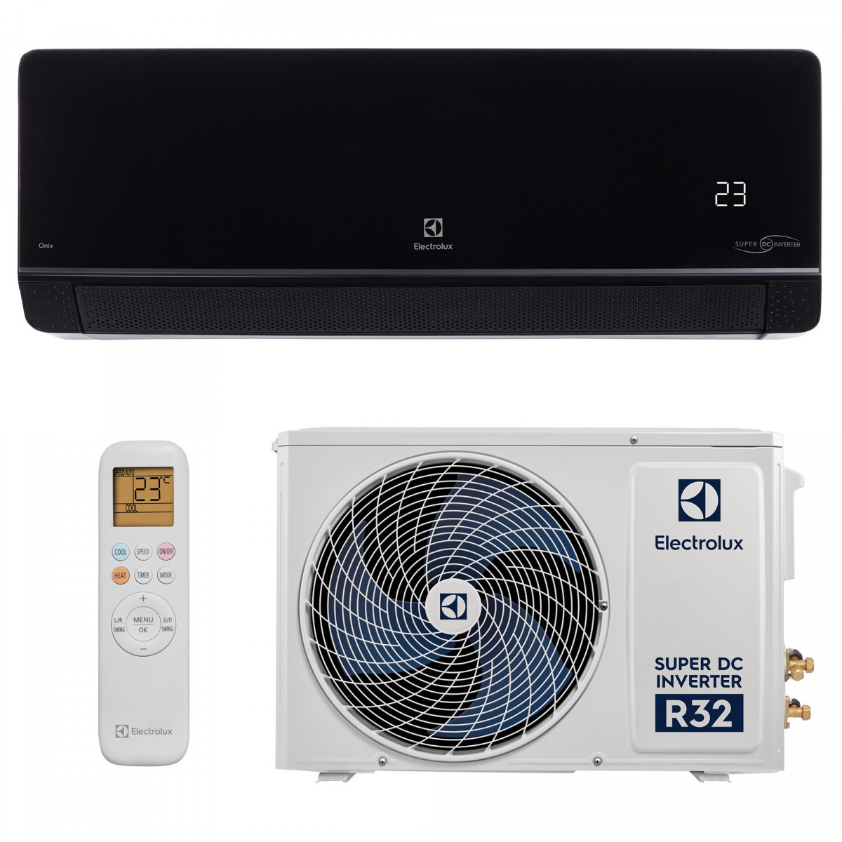 Сплит-система инверторного типа Electrolux Onix Super DC EACS/I-12HIX-BLACK/N8 комплект Фото №7