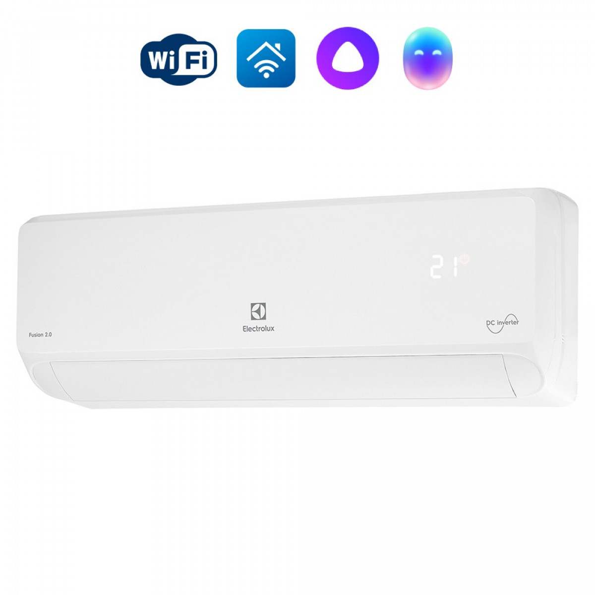 Сплит-система инверторного типа Electrolux Fusion 2.0 Super DC EACS/I-07HF2/N8_24Y комплект Фото №0