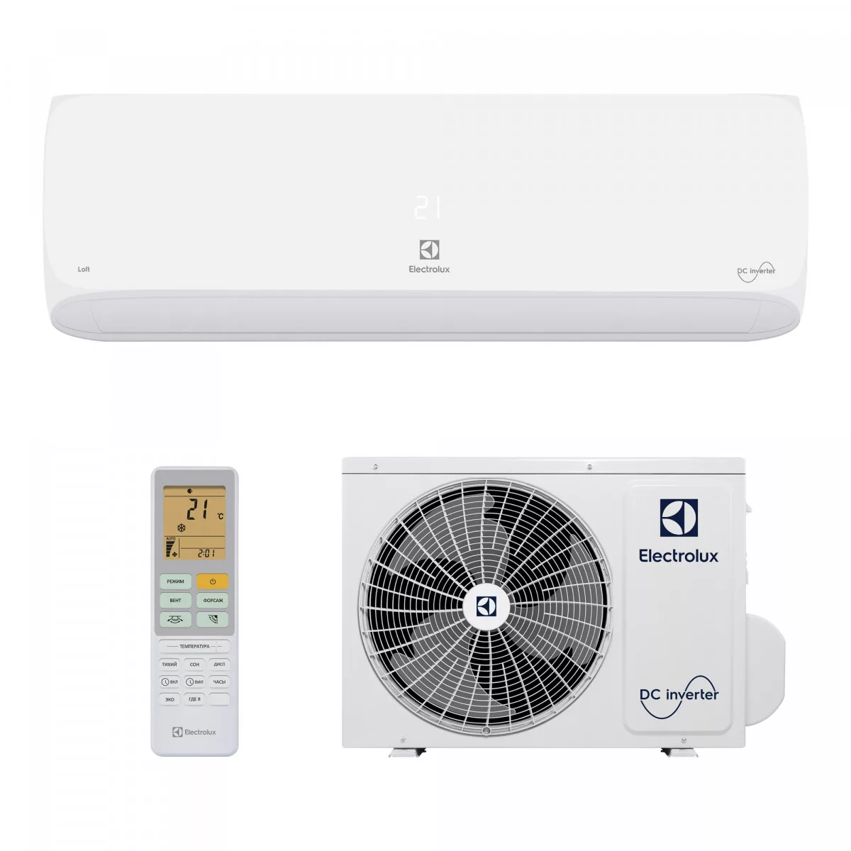 Electrolux Loft inverter EACS/I-24HAL/N8 Фото №2