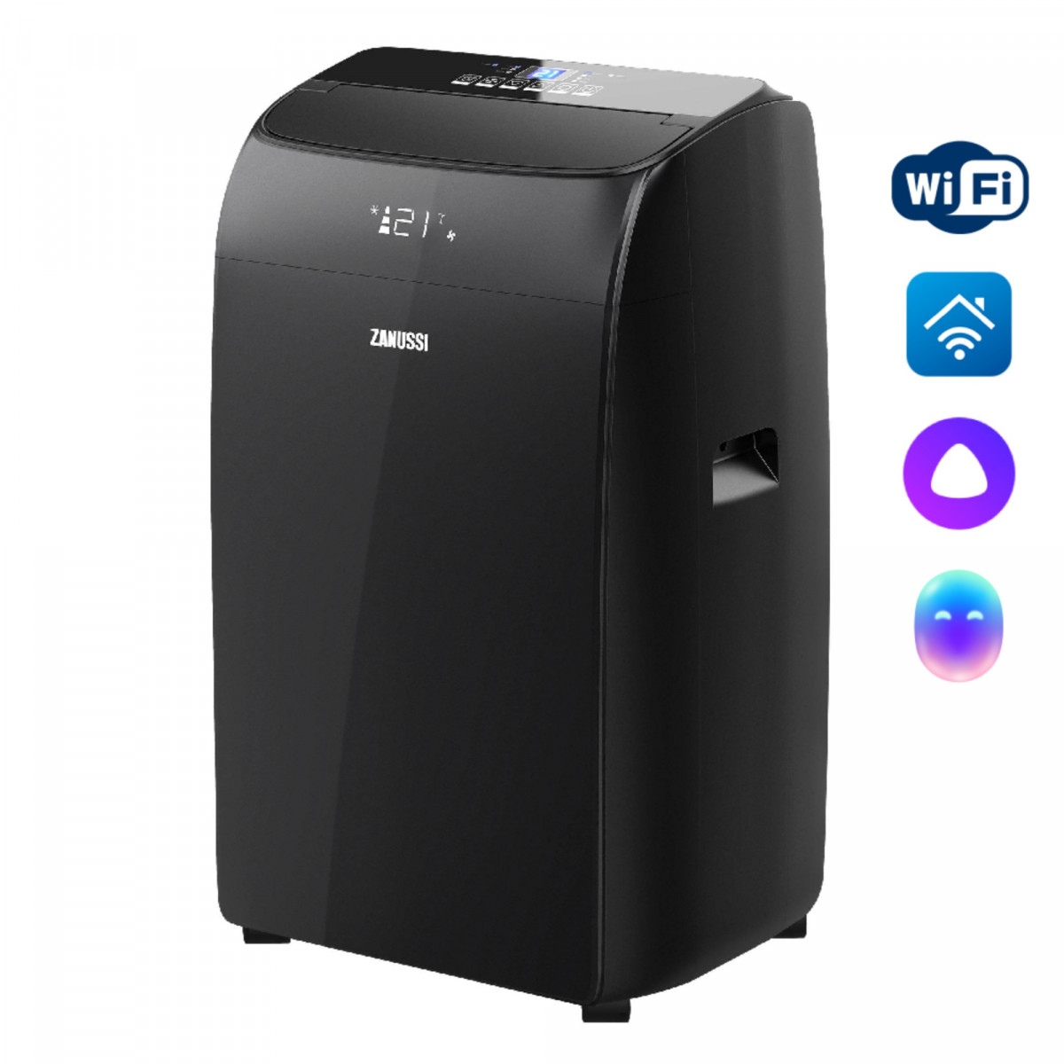 Кондиционер мобильный Zanussi ZACM-12 NYK/N1 Black Фото №0