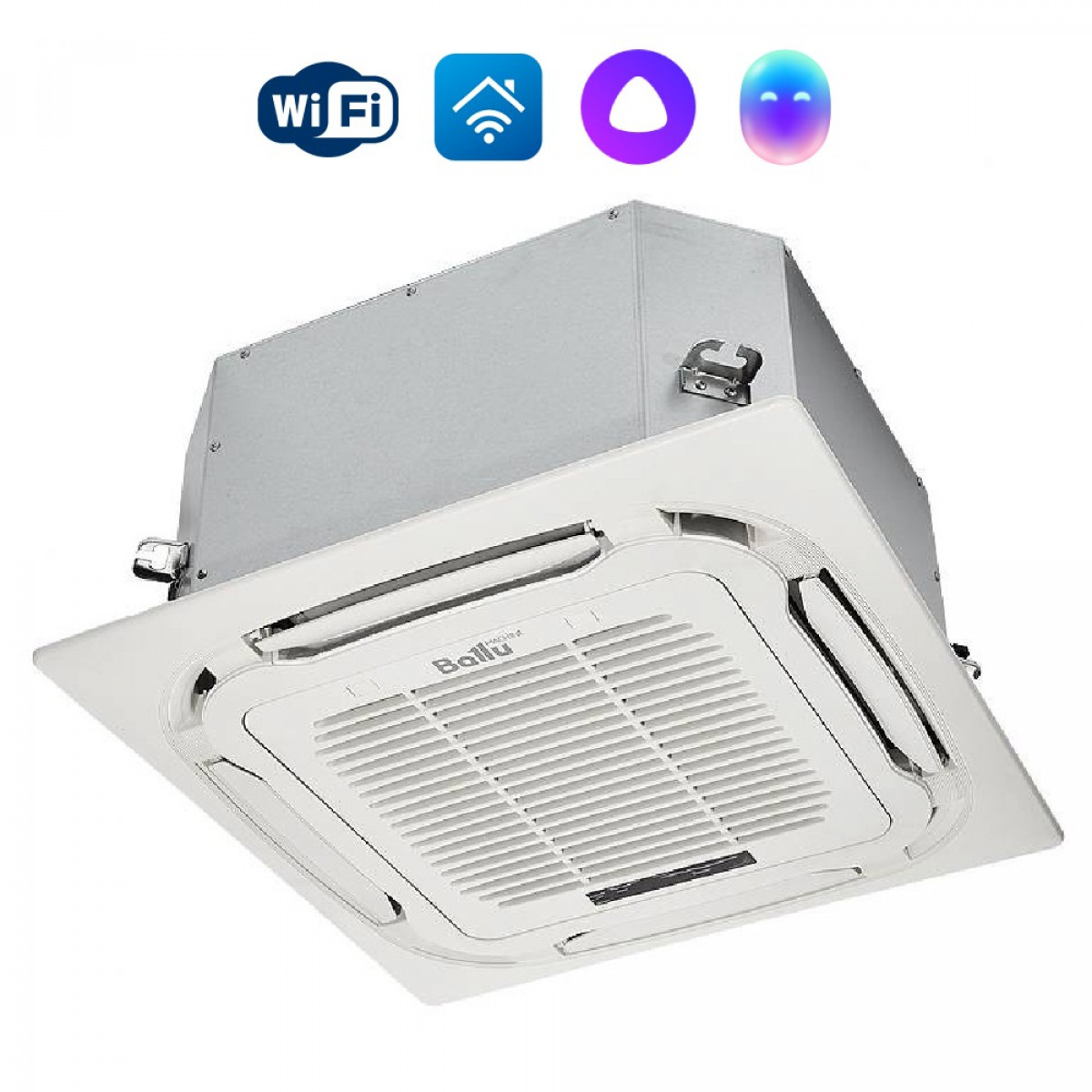 Комплект Ballu Machine BLCI_C-18HN8/EU_23Y (compact) инверторной сплит-системы, кассетного типа Фото №2