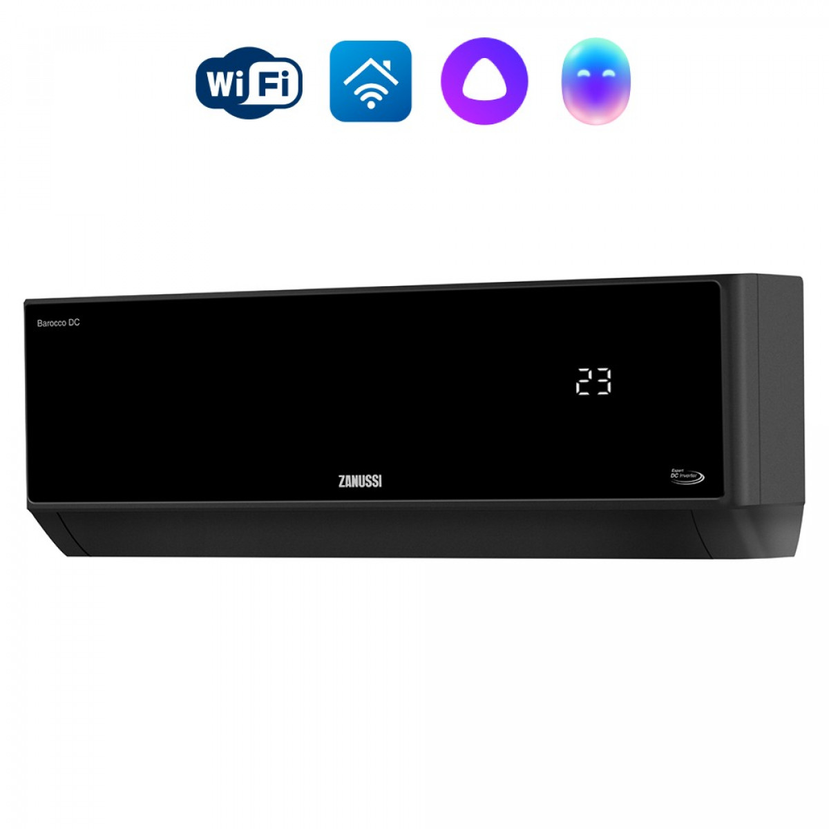 Блок внутренний Zanussi ZACS/I-07 HB-BLACK FMI2/N8/In инверторной мульти сплит-системы Фото №0