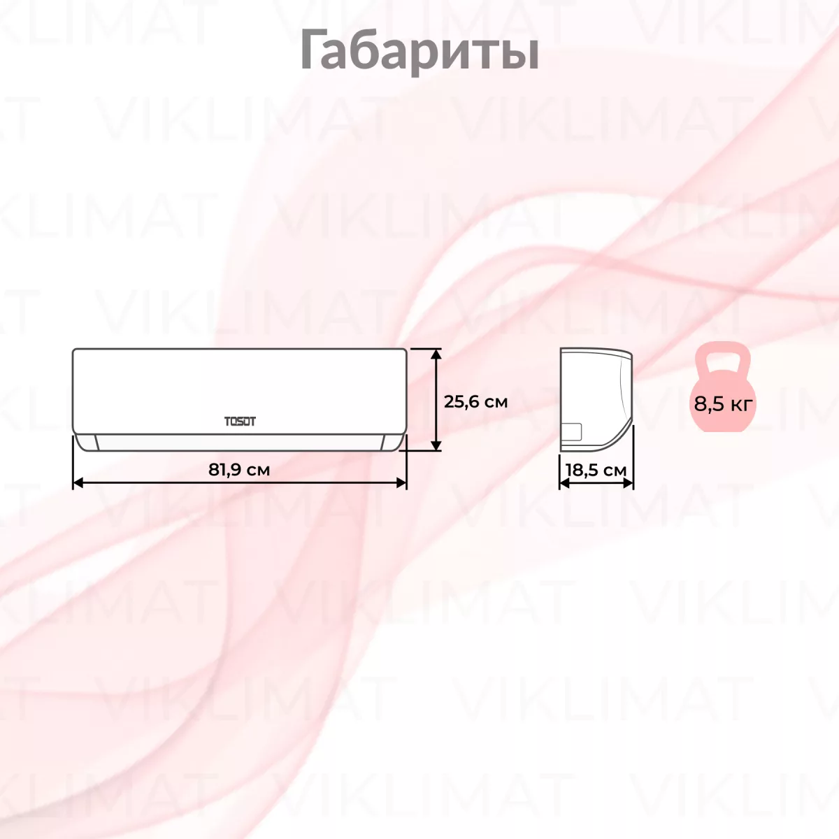 TOSOT Блок внутренний T12H-SLyWA/I Фото №1