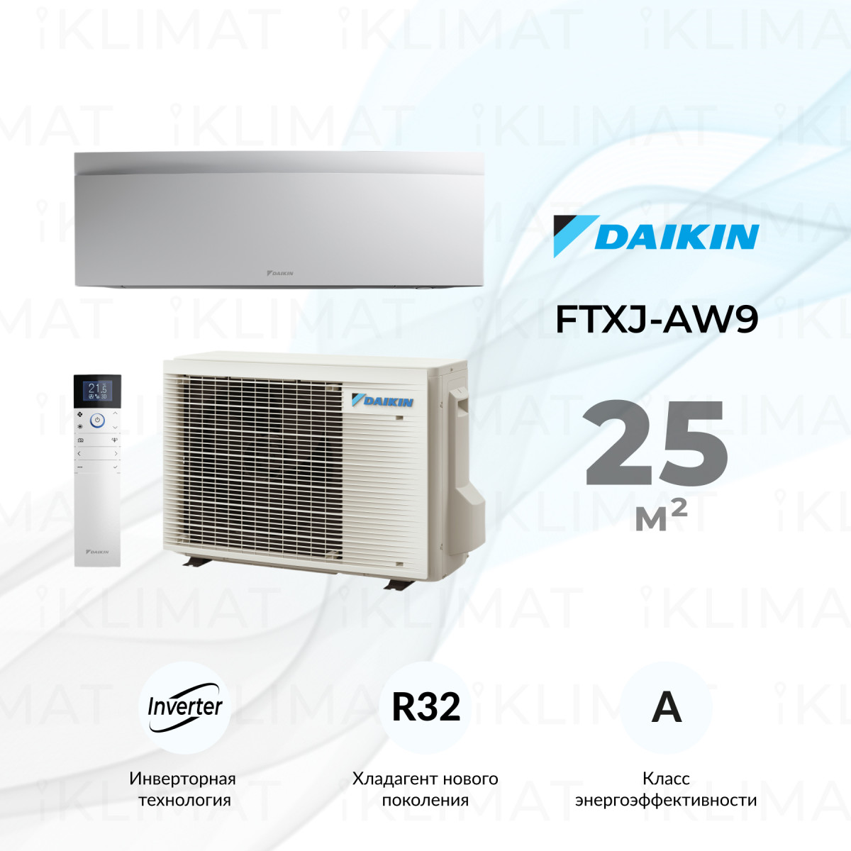 Daikin FTXJ-AW9 FTXJ25AW9/RXJ25A9 Фото №0