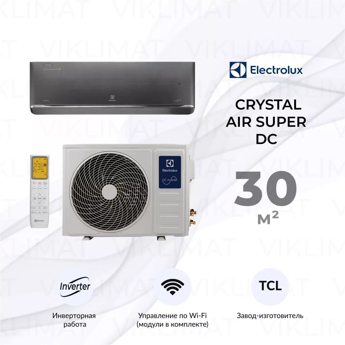 Electrolux Crystal Air Super DC Inverter EACS/I-10HFA/N8_V2 Фото №0