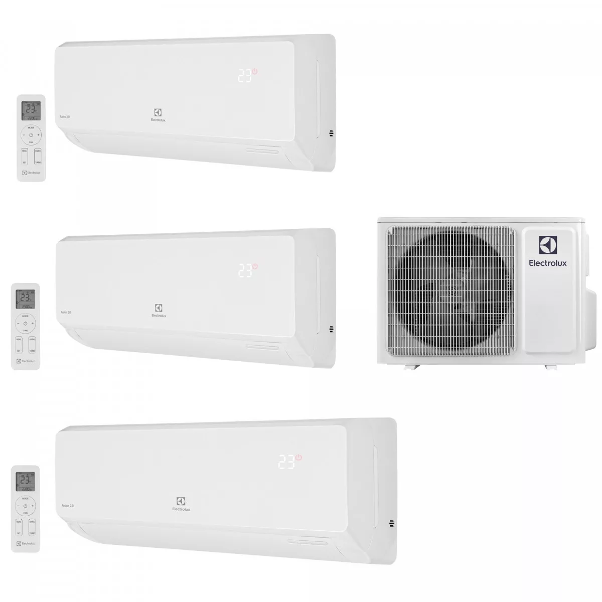 Мульти сплит-система Electrolux EACS/I-12+07+07+07 НMB FMI-28-4/N8_ERP комплект Фото №0