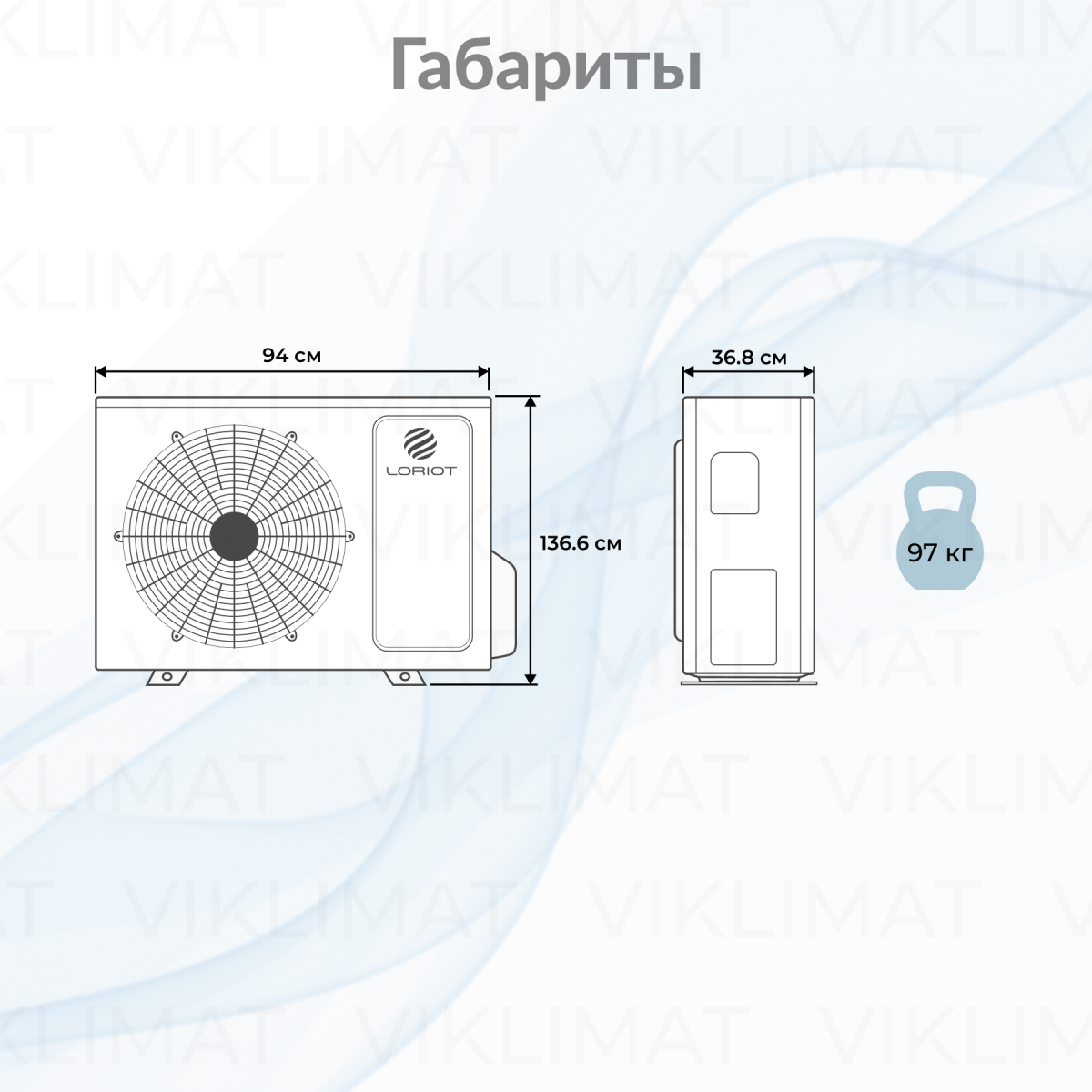 LORIOT Multi Match Наружный блок LORIOT LAC-42AIM-OUT Фото №1