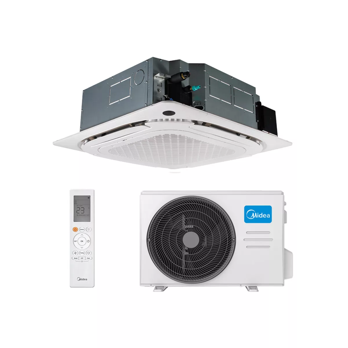Midea MCD1/MOU MCD1-24HRN1-Q/MOX430U-24HN1-Q/T-MBQ4-04A1 Фото №2
