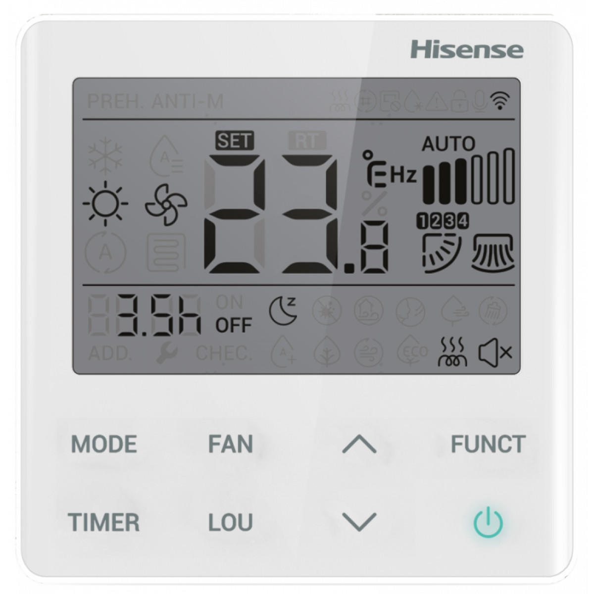Hisense HEAVY EU DC Inverter R32 AUD-36UX4REH8/AUW-36U4RK7 Фото №4