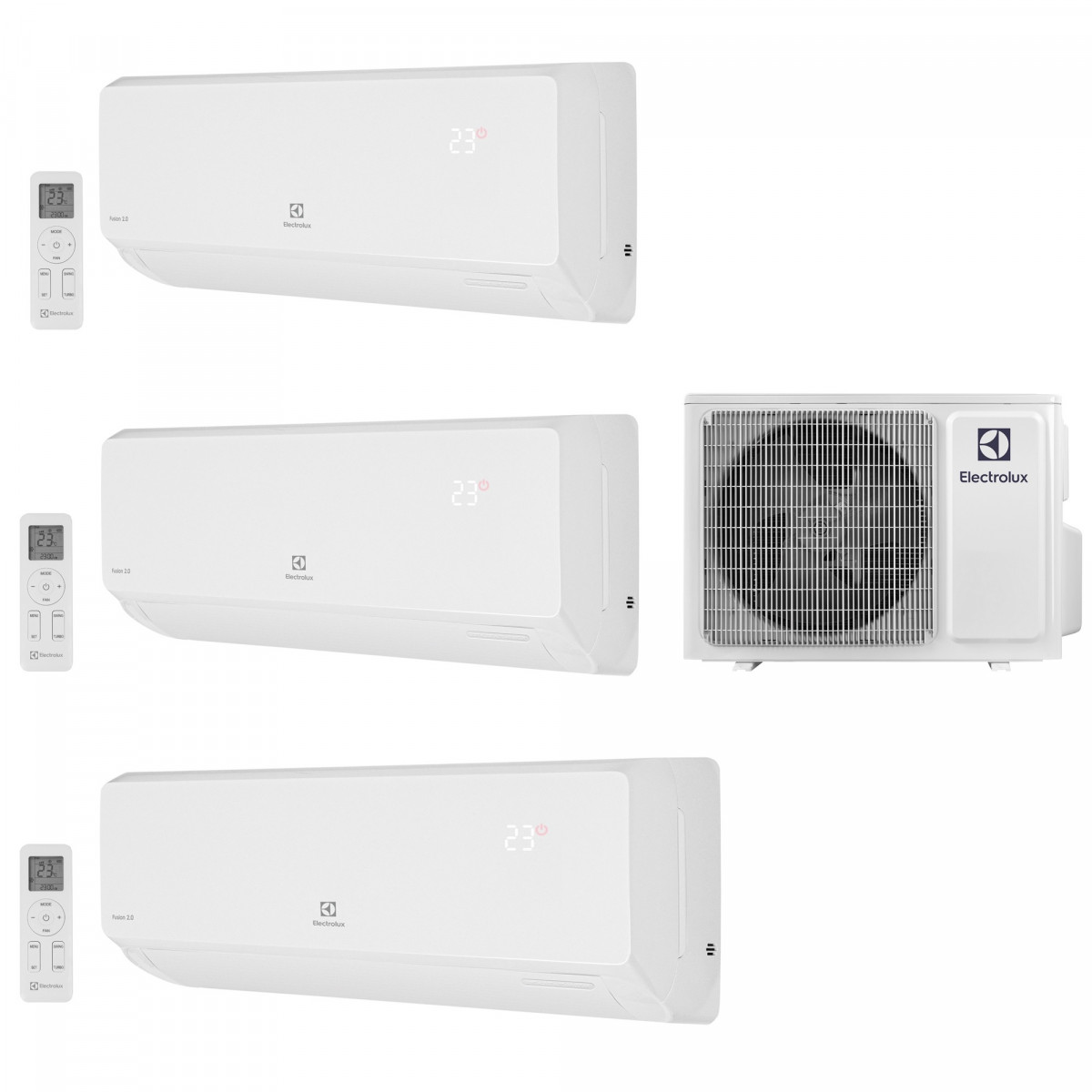 Мульти сплит-система Electrolux EACS/I-12+07+07 НMB FMI-24-3/N8_ERP комплект Фото №0