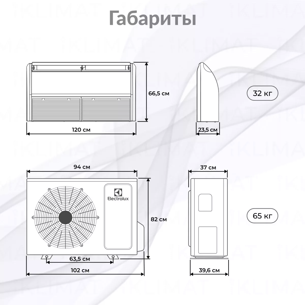 Electrolux Unitary Pro 4 DC EACU-36H/UP4-DC/N8 Фото №1