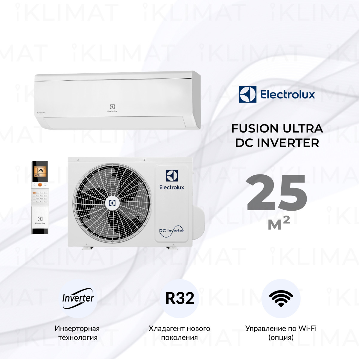 Сплит-система инверторного типа Electrolux EACS/I-09HF/N8_21Y комплект Фото №0