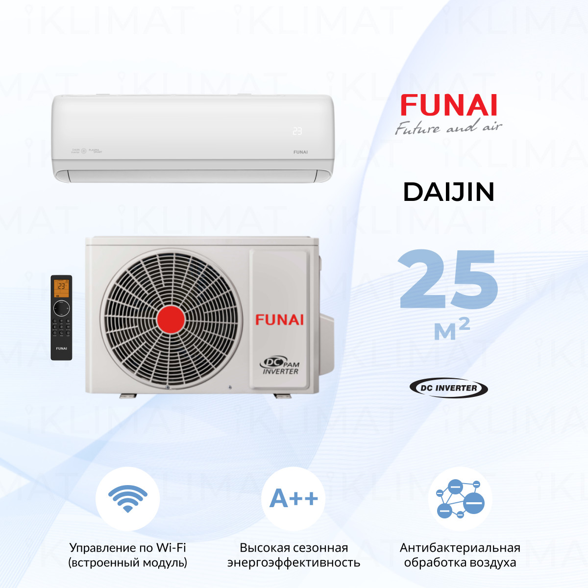 FUNAI DAIJIN Inverter RAC-I-DA30HP.D01 Фото №0