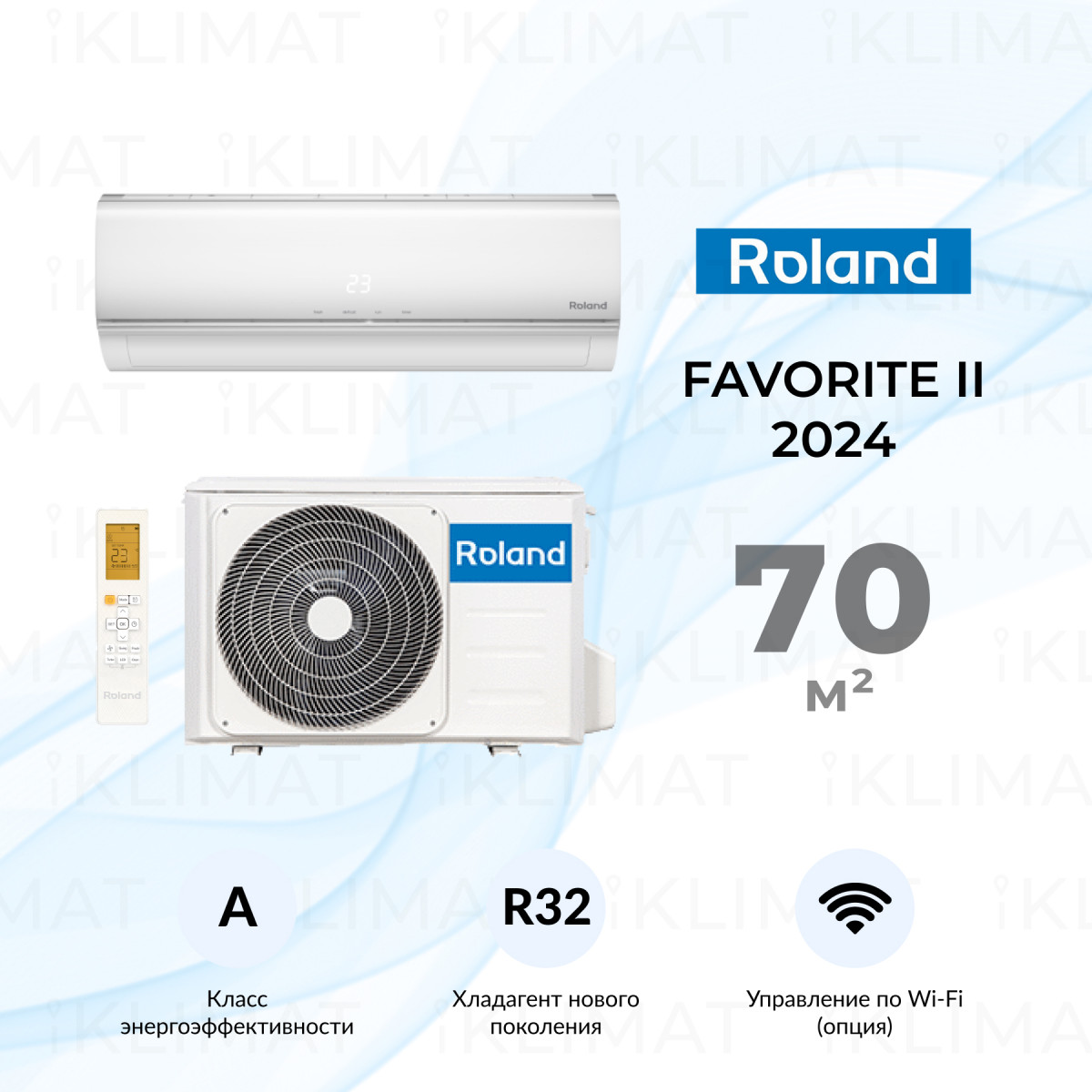Классические сплит-системы серии FAVORITE II 2024 FU-24HSS010/N6 Фото №0