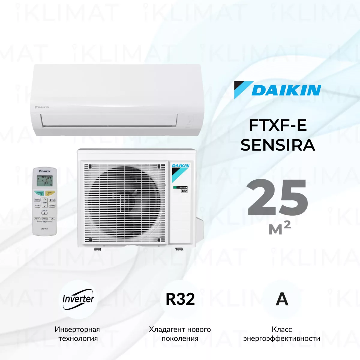 Daikin FTXF-E Sensira FTXF25E/RXF25E Фото №0
