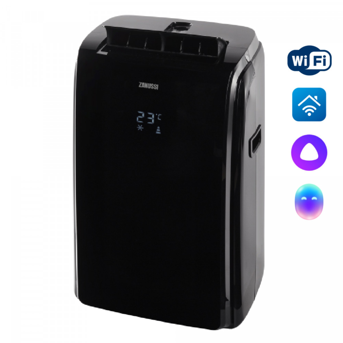 Кондиционер мобильный Zanussi ZACM-12 MS-H/N1 Black Фото №0