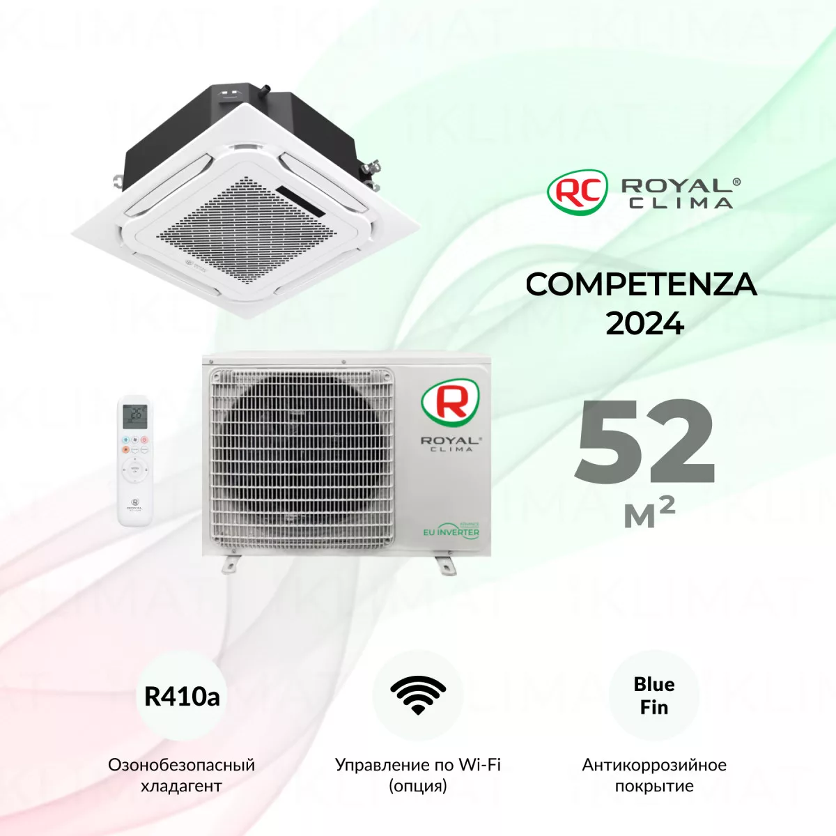 ROYAL CLIMA COMPETENZA CO-4C 18HNX/CO-4C/pan 8D1/CO-E 18HNX Фото №0