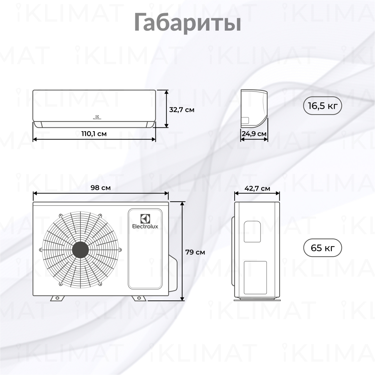 Electrolux Viking 2.0. Super DC Inverter EACS/I-24HVI/N8_21Y с Wi-Fi модулем Фото №1