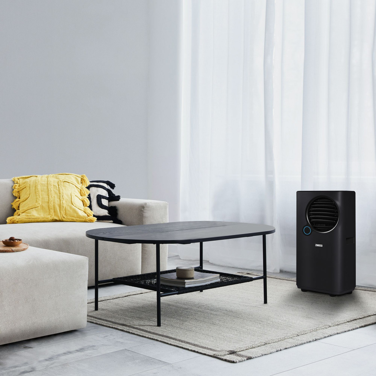 Кондиционер мобильный Zanussi ZACM-07 UPB/N6 Black Фото №9