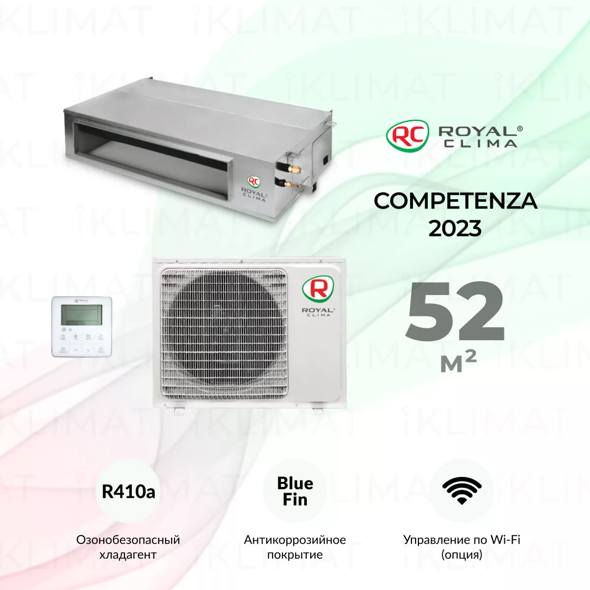 ROYAL CLIMA COMPETENZA CO-D 18HNXA/CO-E 18HNX Фото №0