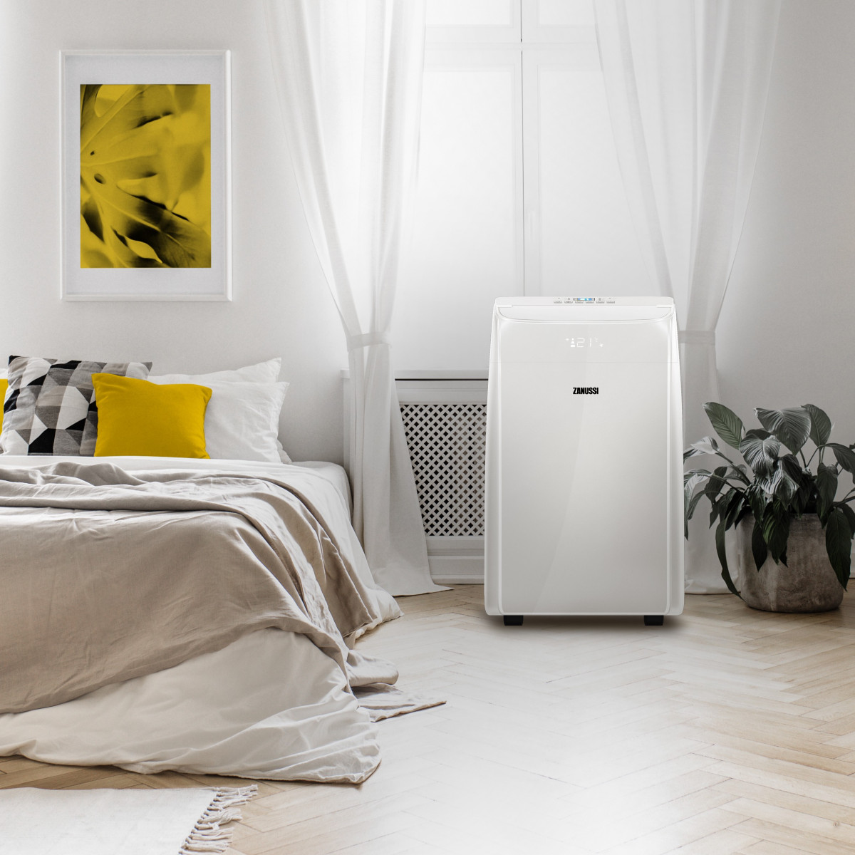 Кондиционер мобильный Zanussi ZACM-09 NY/N1 White Фото №3
