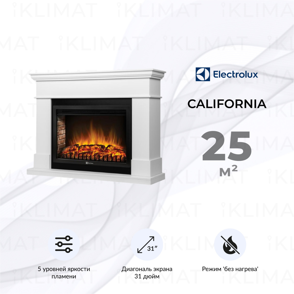 Electrolux Комфорт California 30 set EFP/P-3020LS N+California 30 W Фото №0