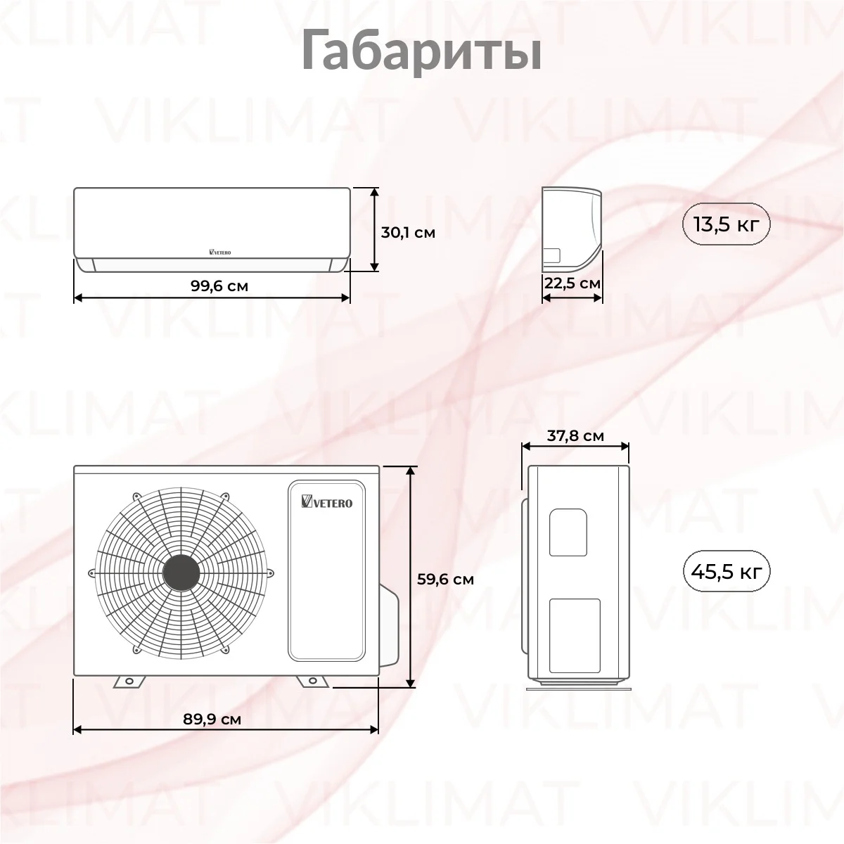 Vetero Siberia V-S12SHPAC2S белый Фото №1