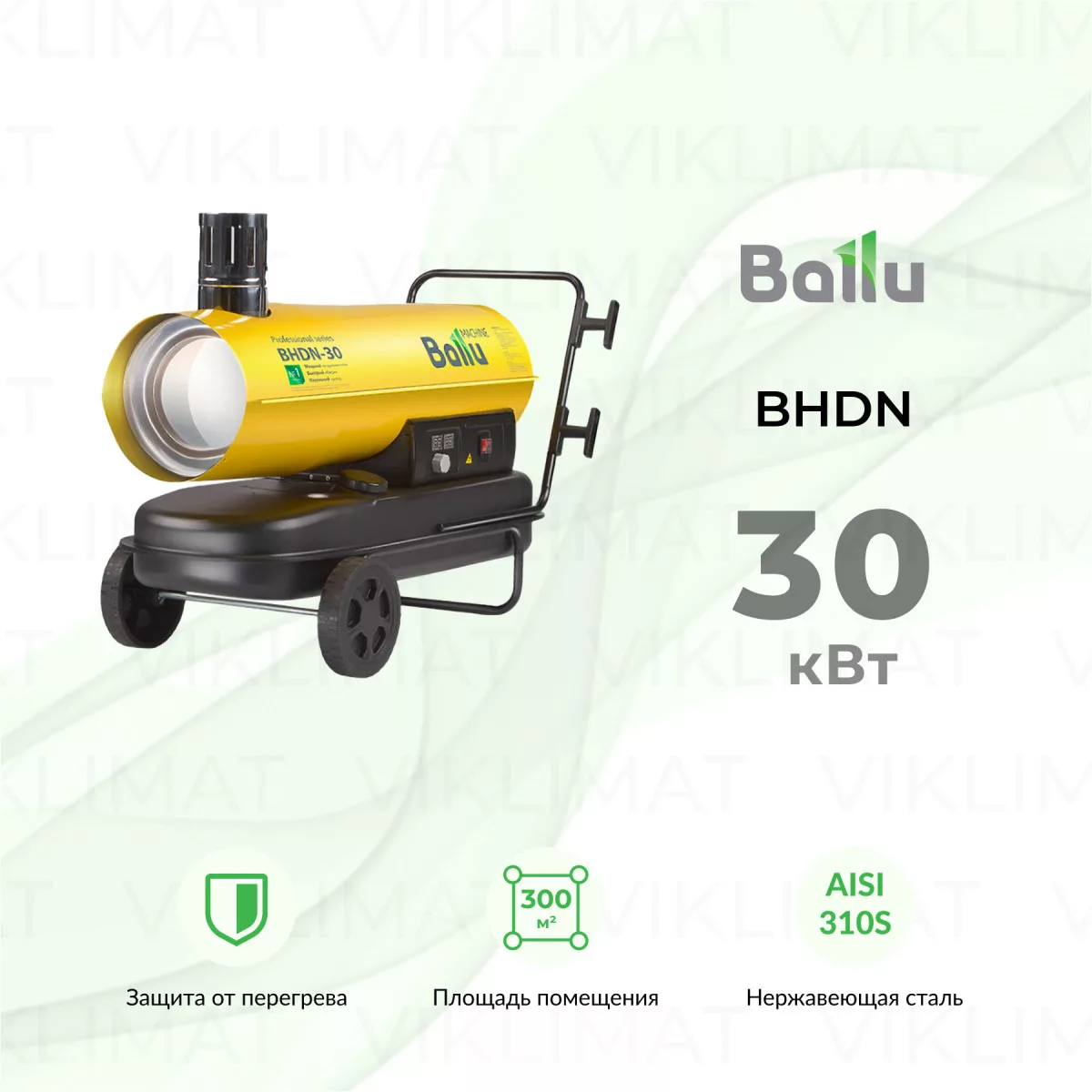 Ballu Tundra BHDN-30 Фото №0