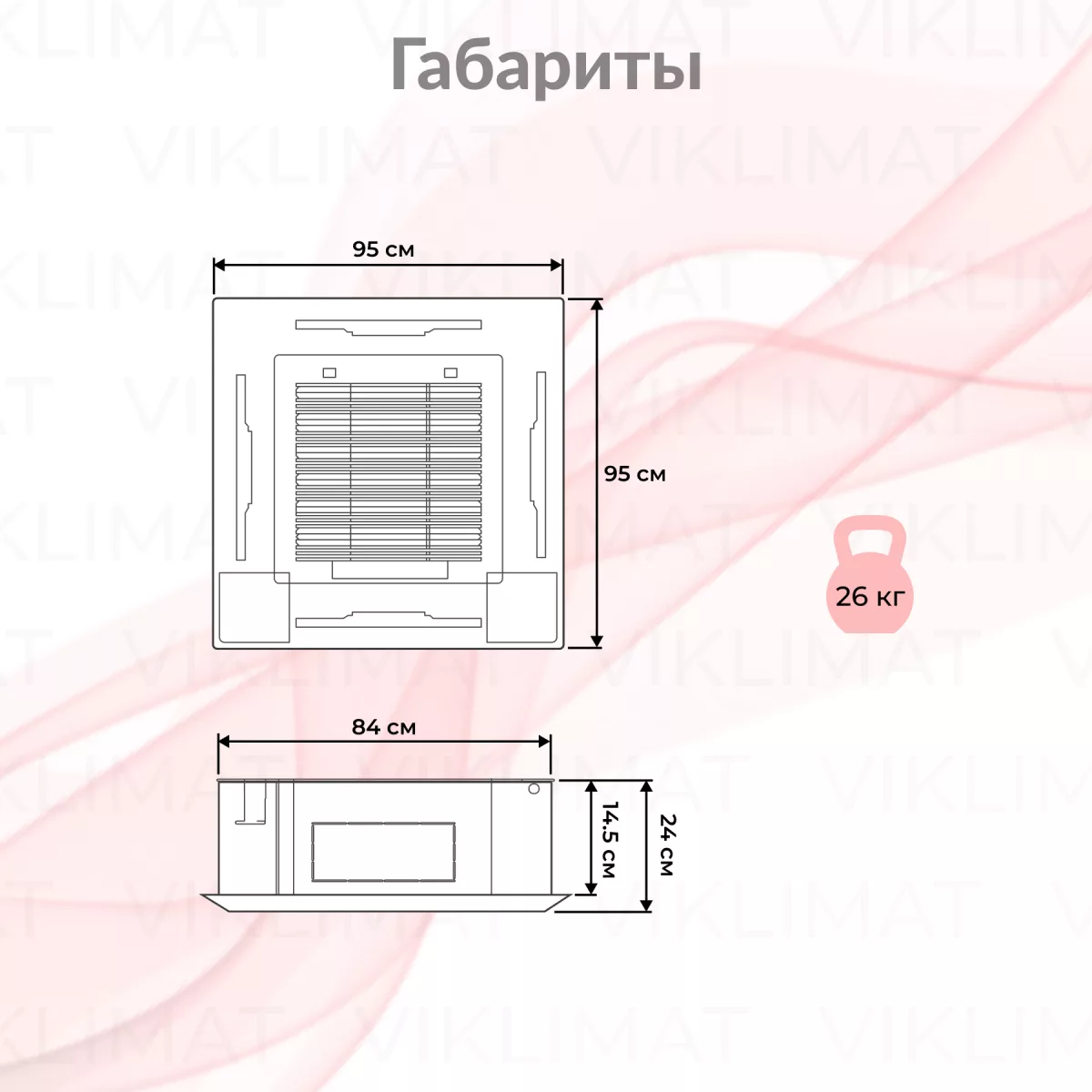TOSOT Блок внутренний T24H-FCA/I/TC04P-LC Фото №1