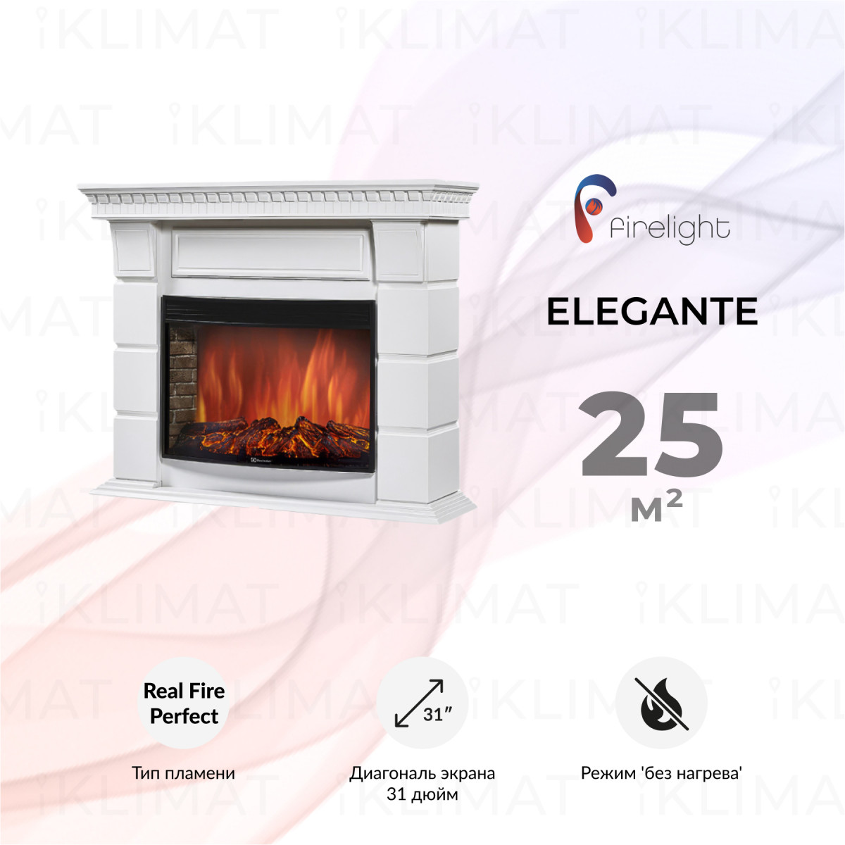 Firelight Комфорт Elegante 30 W Фото №0