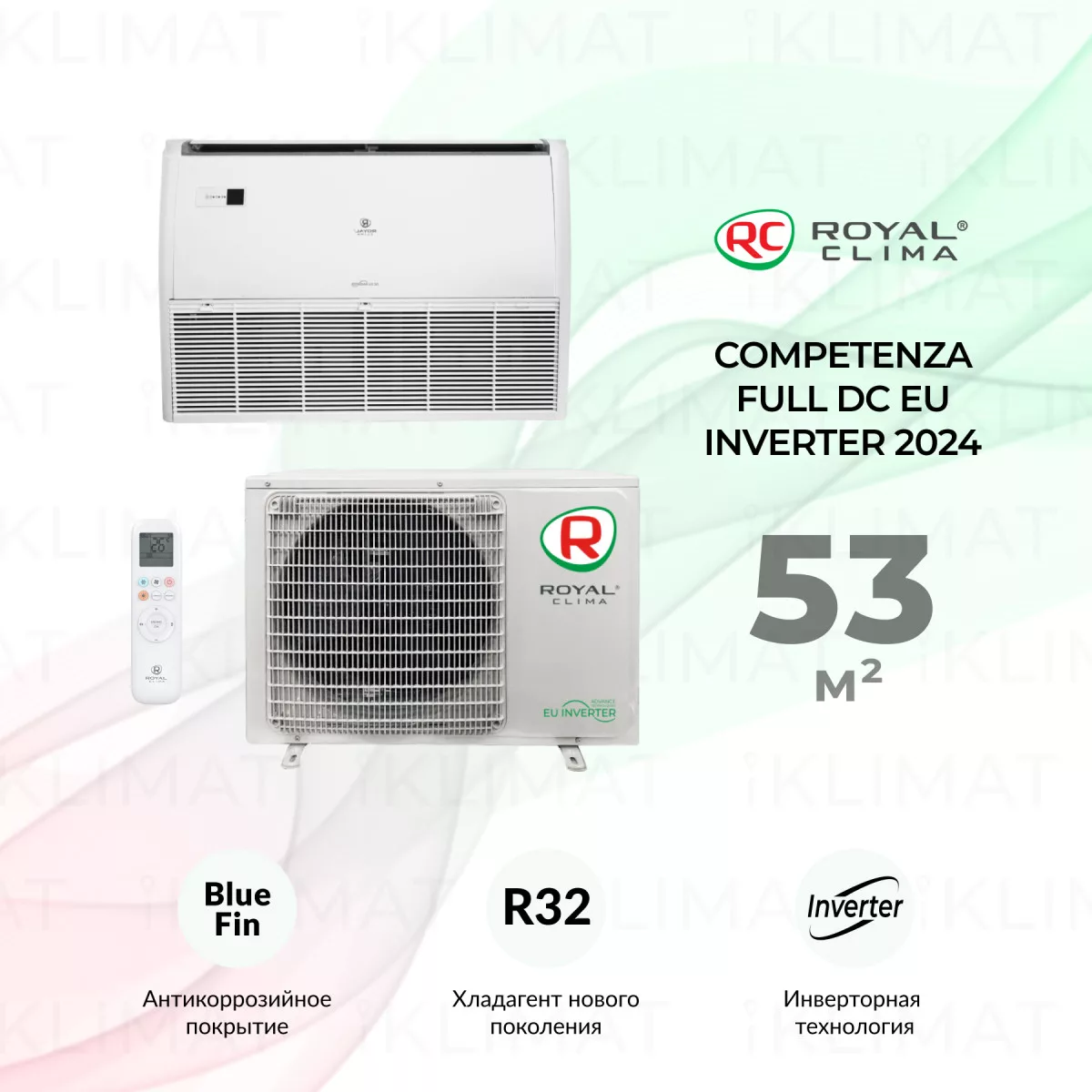 ROYAL CLIMA COMPETENZA FULL DC EU Inverter CO-F 18HNBI/CO-E 18HNBI Фото №0