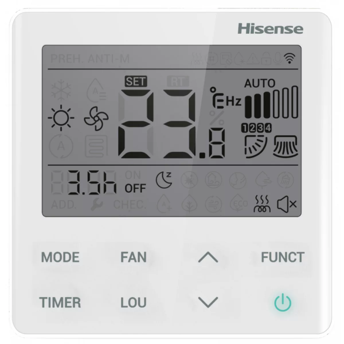 Hisense HEAVY EU DC Inverter R32 AUD-24UX4RFM8/AUW-24U4RJ7 Фото №4